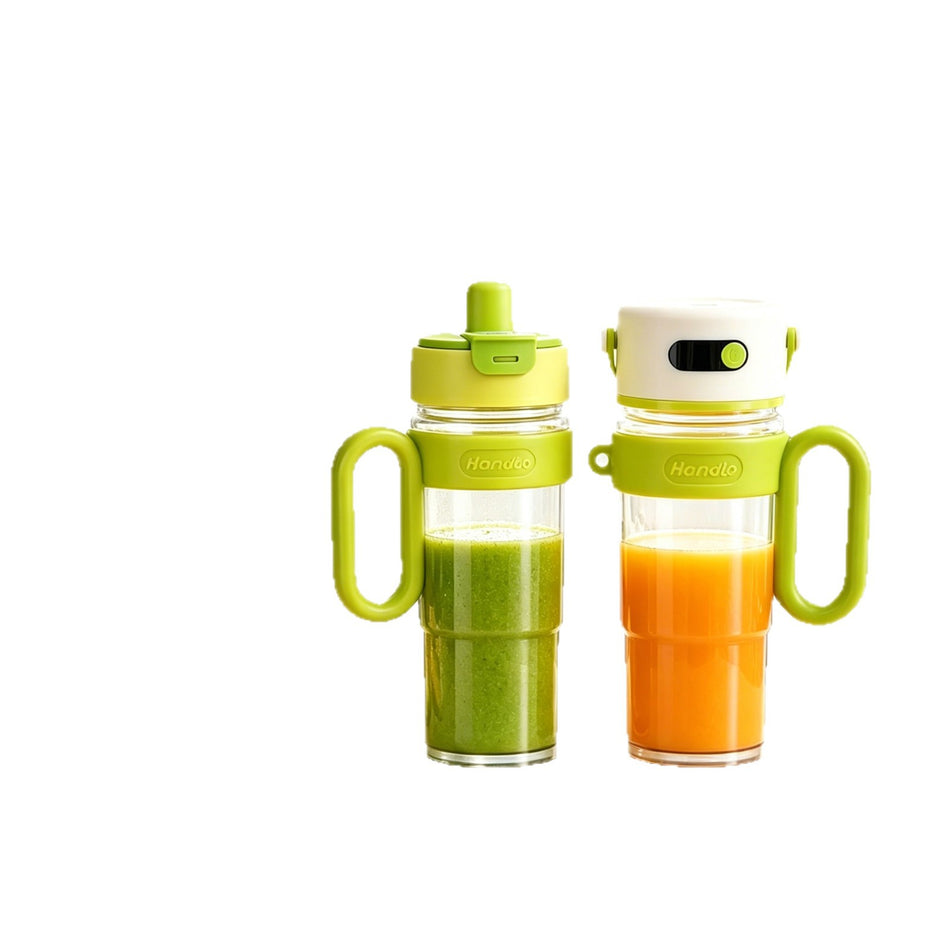 Portable Juicer Cup Double Cup Glass Blender Rechargeable