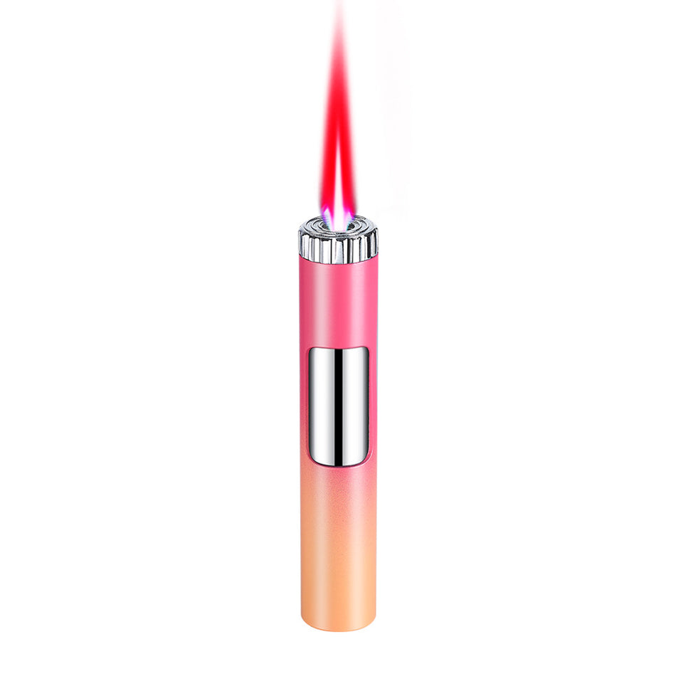 Debang Creative Rotary Decompression Metal Windproof Butane Lighte