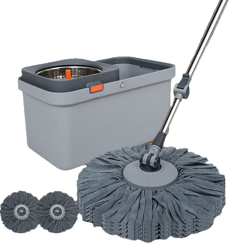 Thickened Hands-Free Rotating Mop Bucket Dual-Drive System