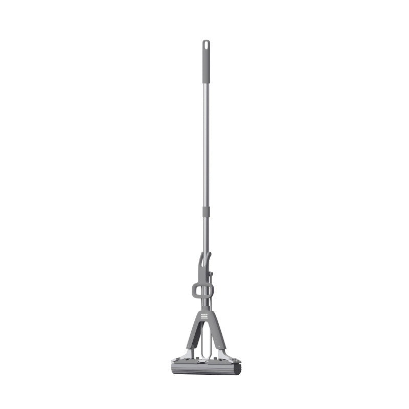 Sobon Absorbent Sponge Folding Mop with One-Click Squeeze System
