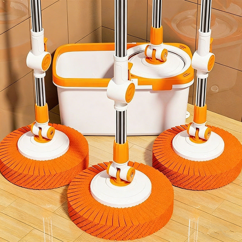 Universal Rotating Stainless Steel Mop Handle for Wet Dry Cleaning