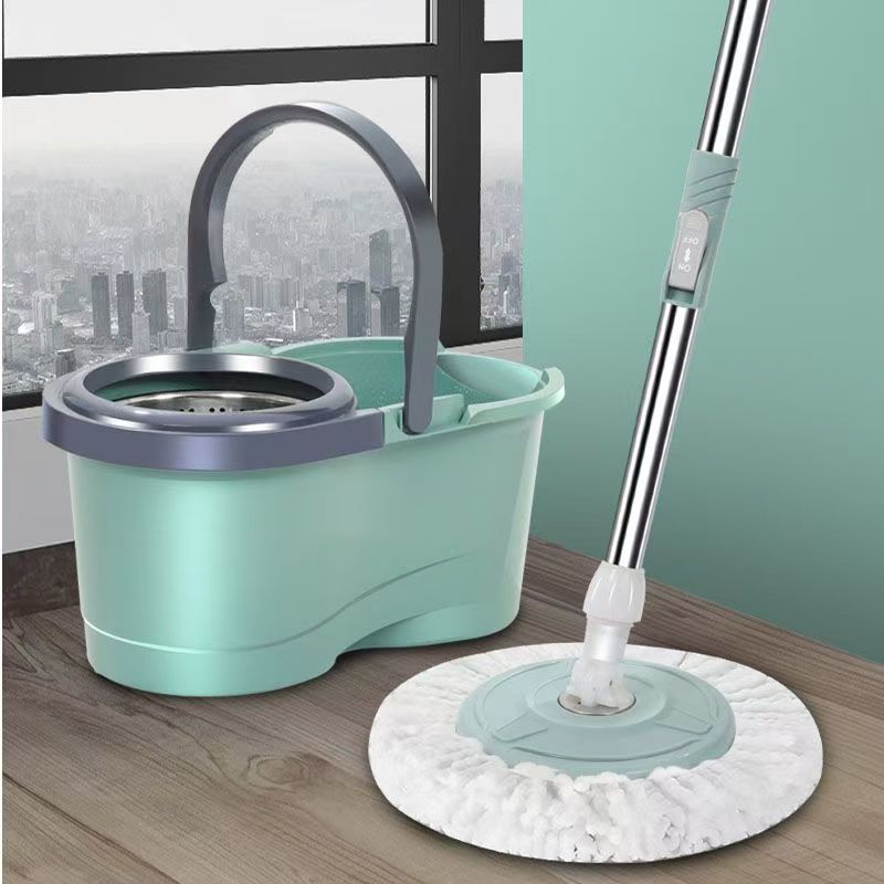 Universal Hands-Free Rotating Mop with Spin Dry Function