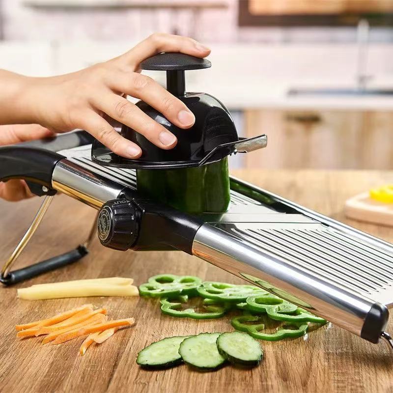 Premium Multi-Functional Adjustable Stainless Steel Grater and Shredder