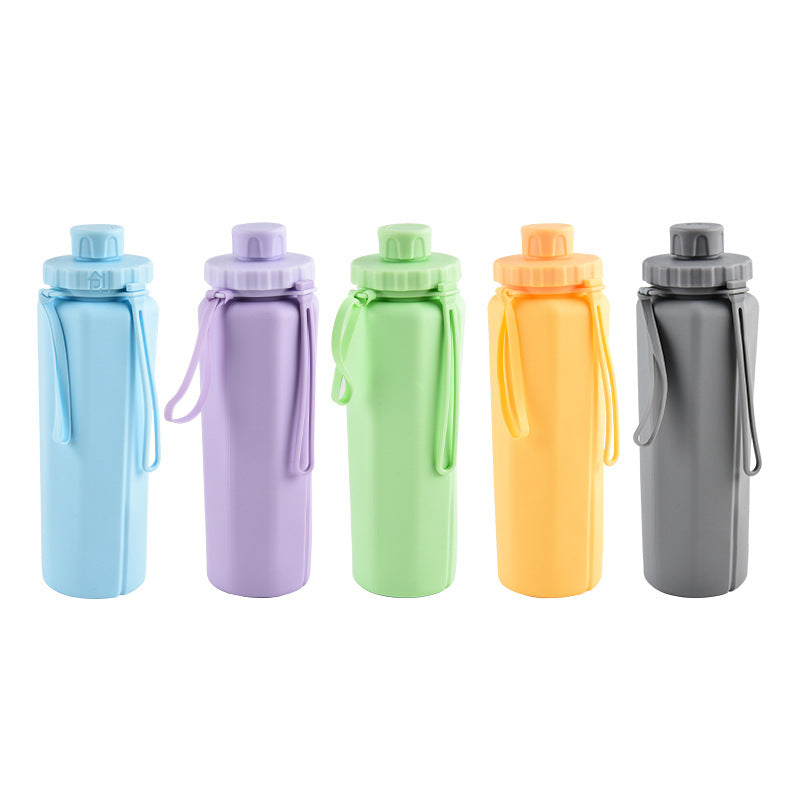 Premium Foldable Silicone Large Capacity Outdoor Sports Water Bottle