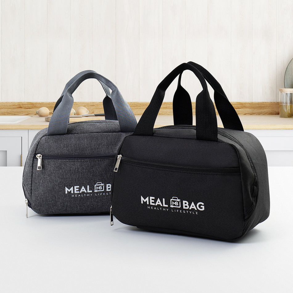 Premium Thickened Insulated Lunch Handbag with Quick-Release Buckle for Office and Students