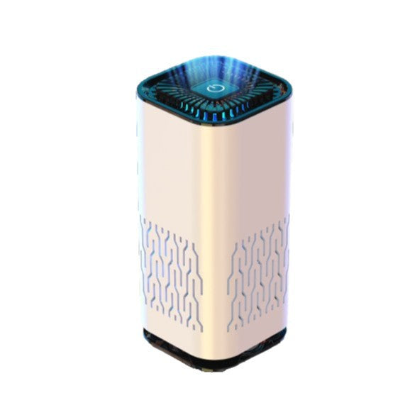 Compact Negative Ion Car Air Purifier for Pets and Odor Control