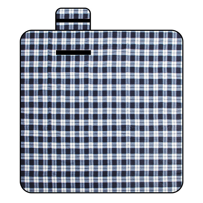Suede Waterproof Folding Picnic Blanket for Outdoor Camping