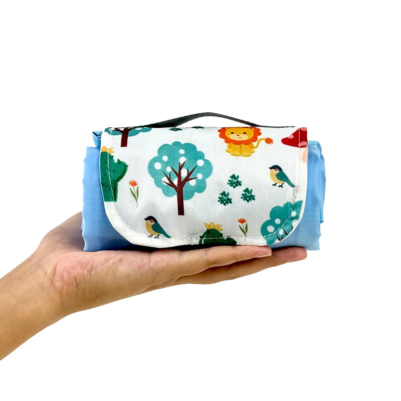 Portable Pocket Picnic Mat Waterproof Sandproof Beach Blanket
