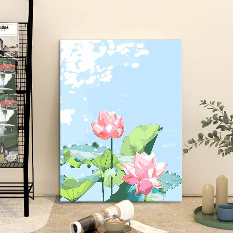 DIY Digital Oil Painting Kit 40×50cm for Living Room Wall Decor