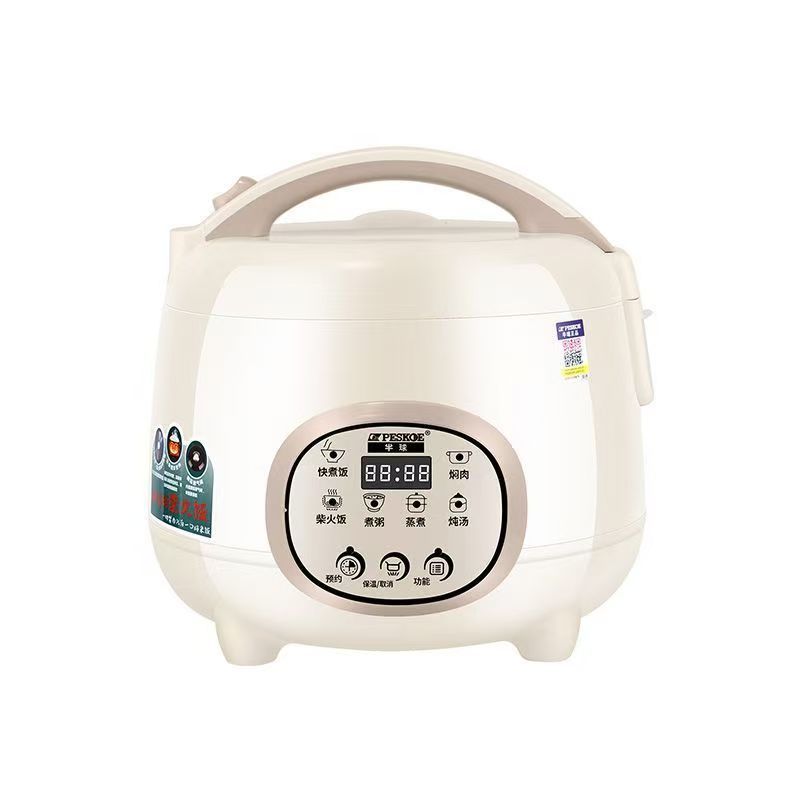 Zhengban Ceramic Glaze Mini Rice Cooker, 1.8-5L