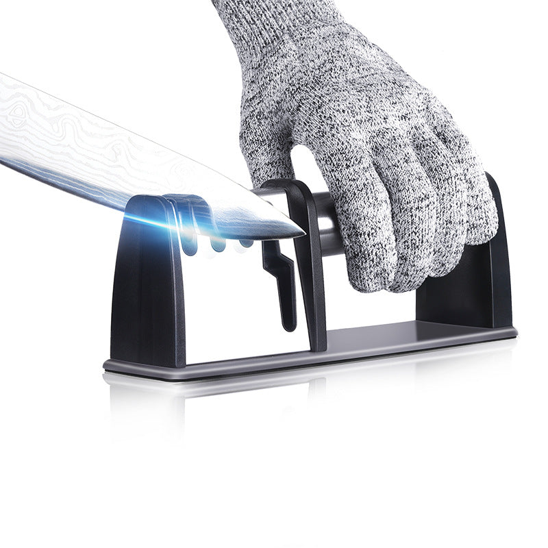 4-in-1 Manual Knife Sharpener – Kitchen & Scissor Tool