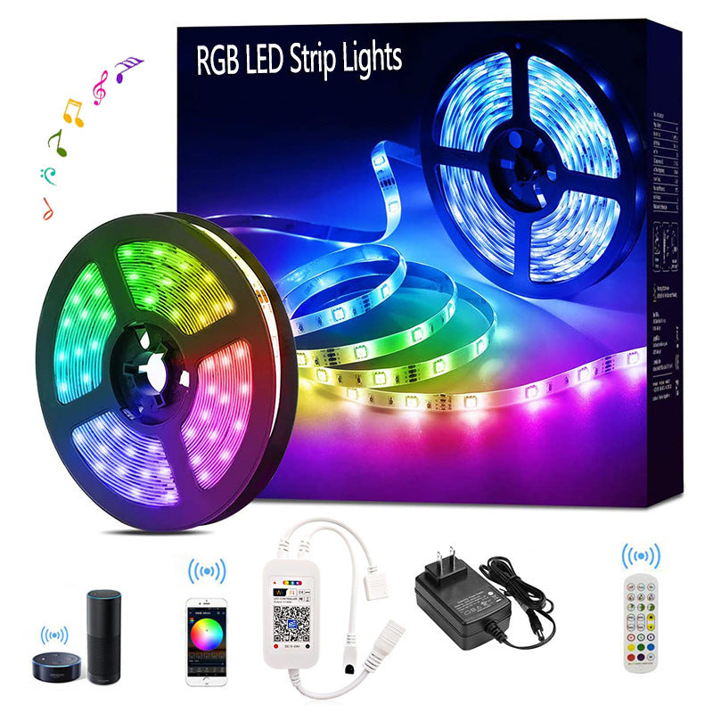 Smart RGB LED Strip – App & Music Control Waterproof