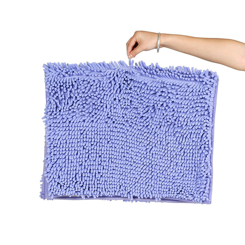 Chenille Floor Mat – Absorbent, Non-Slip Home Carpet