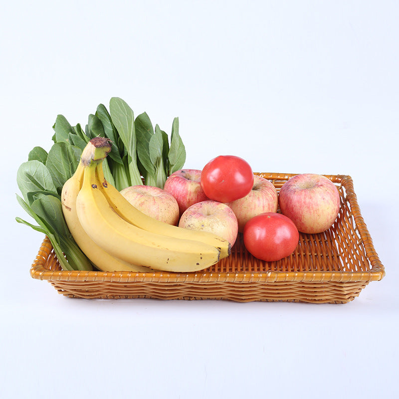 Rectangular Food Display Basket for Counters