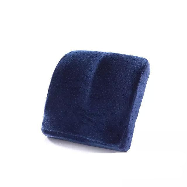Velvet Memory Foam Waist and Backrest Cushion