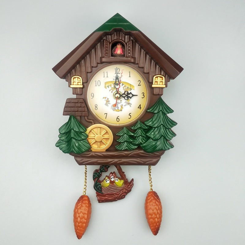 Cuckoo House Wall Clock – Creative Kids Room Decor