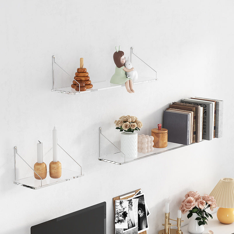 Acrylic Wall Storage Rack – Invisible & Stylish