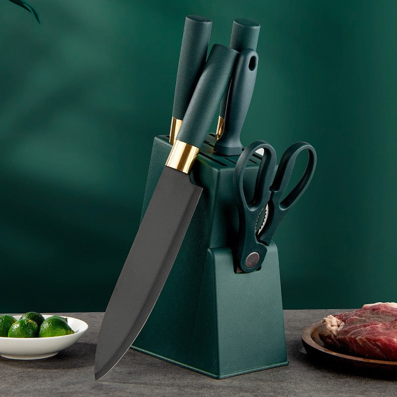 Stainless Steel Kitchen Knife Set – Full Household Combo