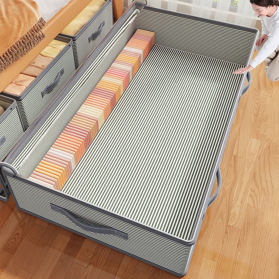 Under-Bed Storage Bag – Foldable Moisture-Proof Organizer for Clothes & Quilts, Space-Saving Household Storage Box