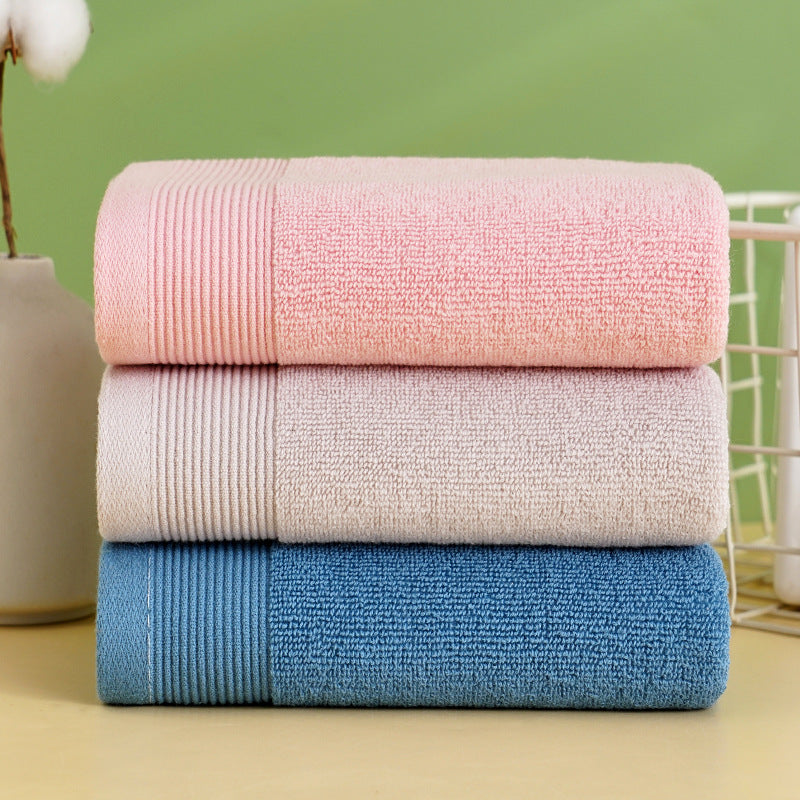 Pure Cotton Face & Bath Towel – Soft & Absorbent
