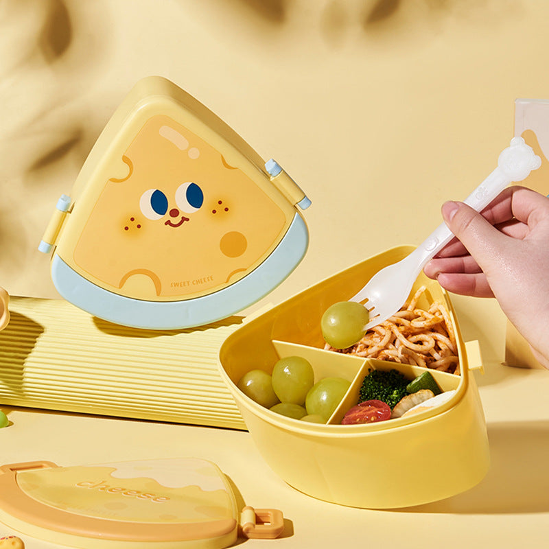 Cheese Cartoon Lunch Box – Sealed & Heat-Preserving