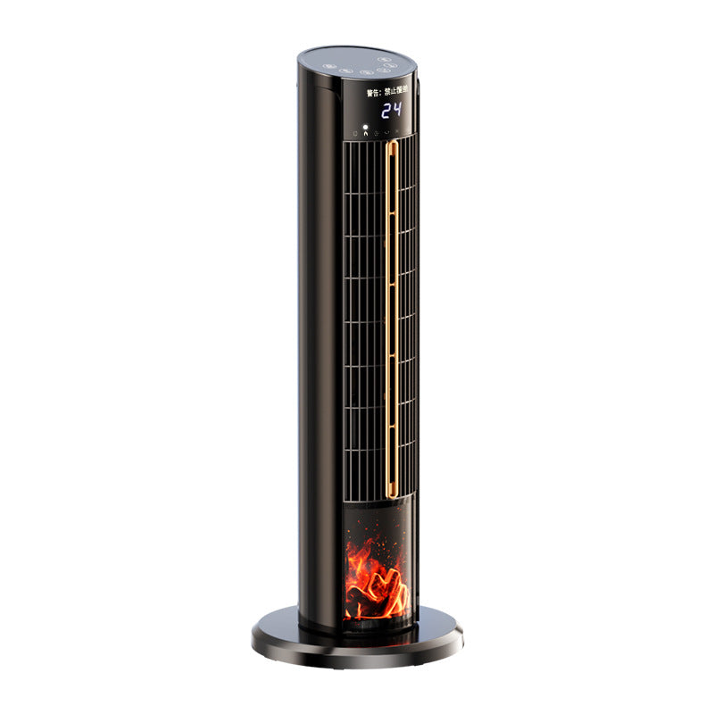 Silent Floor-Standing Vertical Heater for Offices