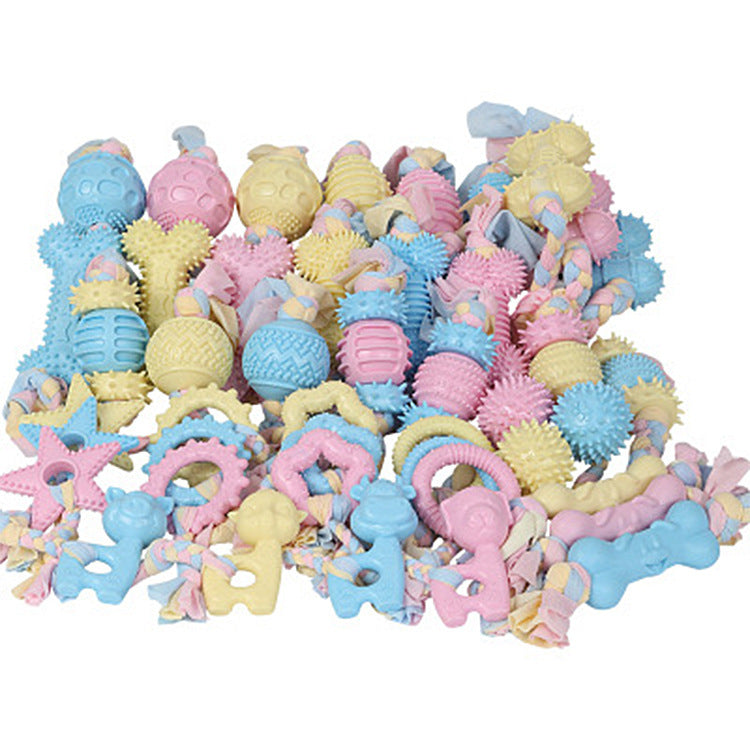 Eco-Friendly Bite-Resistant Teddy Dog Toy with Sound Nepal