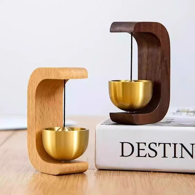 Wooden Magnetic Wind Chime Doorbell for Shop & Home