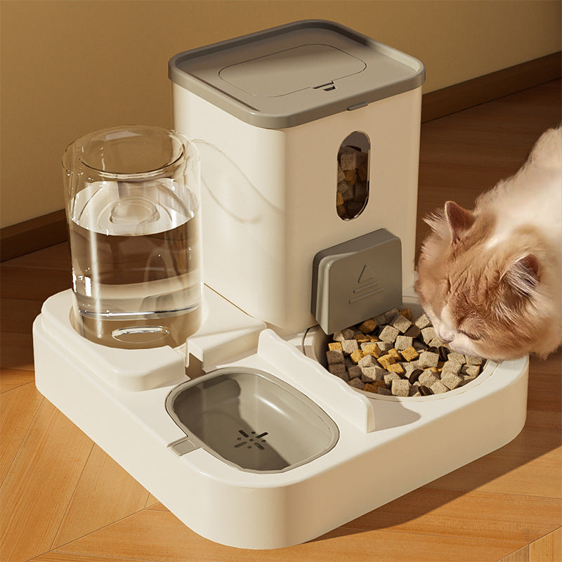 Two-in-One Automatic Cat & Dog Water and Food Feeder Bowl