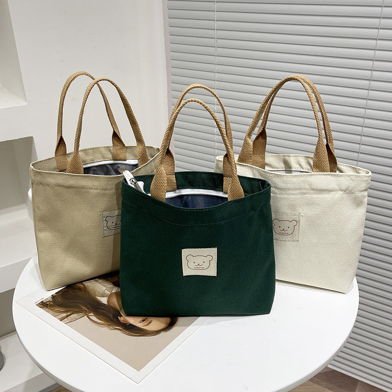 Trendy Canvas Handbag for Everyday Use