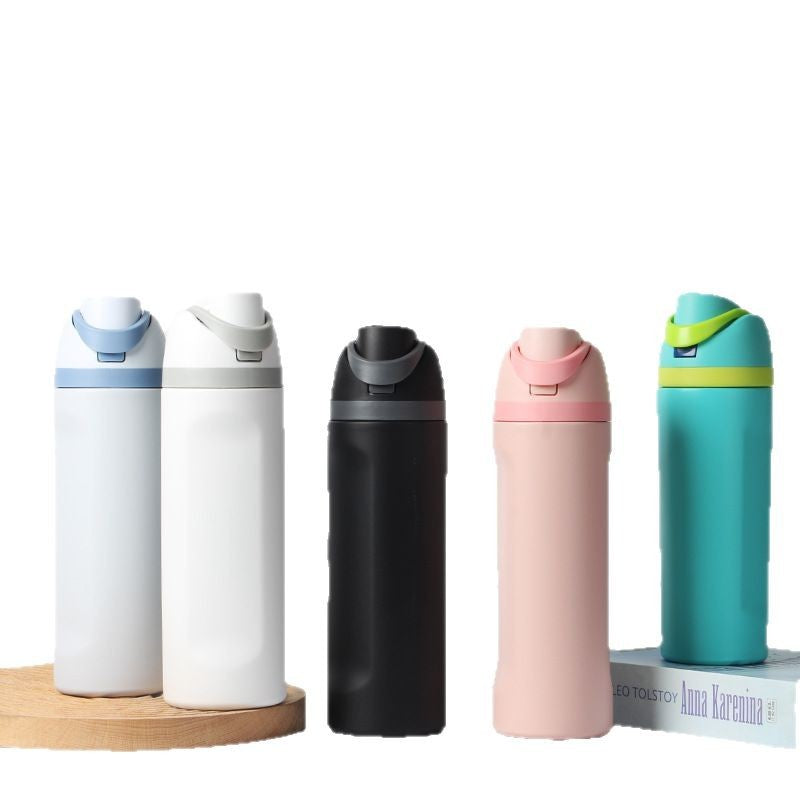 Stainless Steel Thermos Bottle – Large Capacity Outdoor Sports Flask