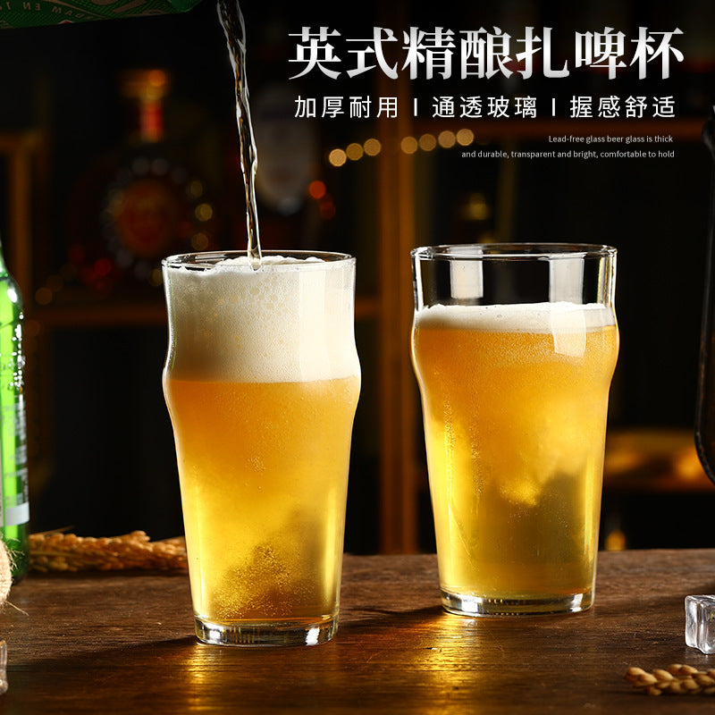 Belgian Craft Beer Glass Mug for IPA & Pilsner