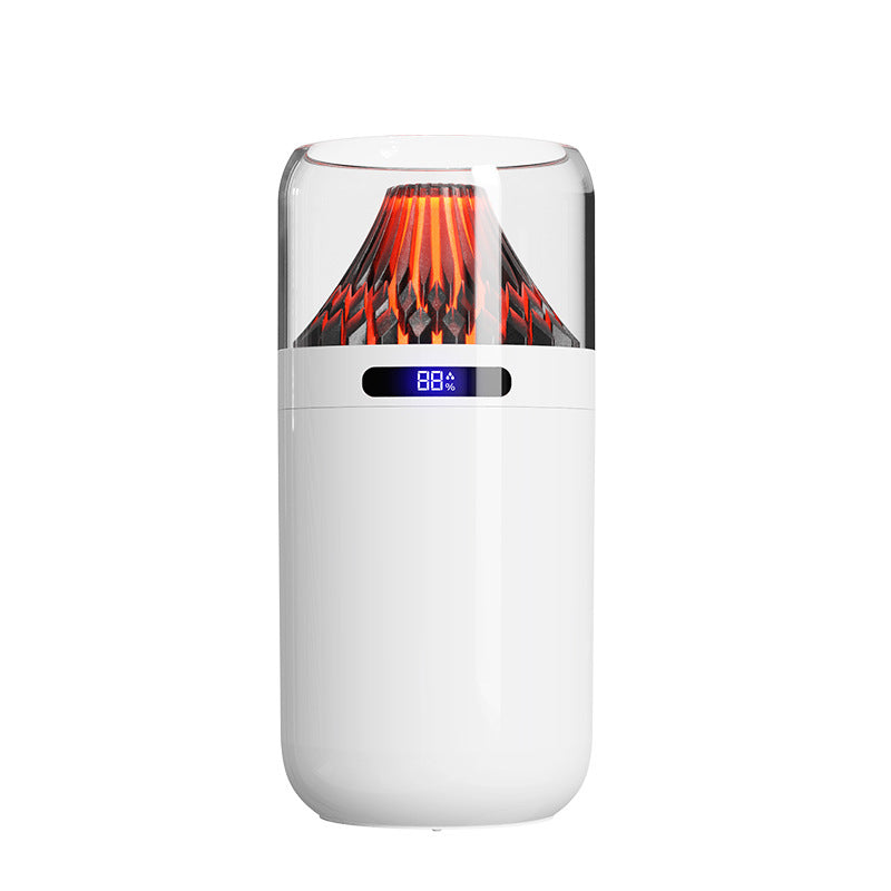 Cross-Border Volcano Humidifier – USB Rechargeable Digital Display Car & Home Aromatherapy Diffuser