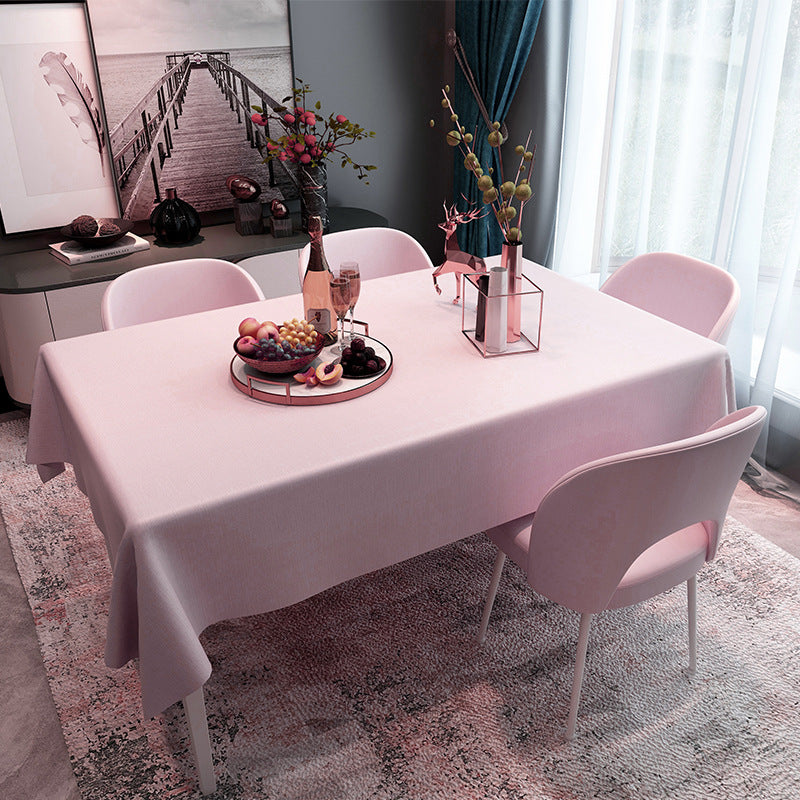 Disposable PVC Waterproof Dining Tablecloth