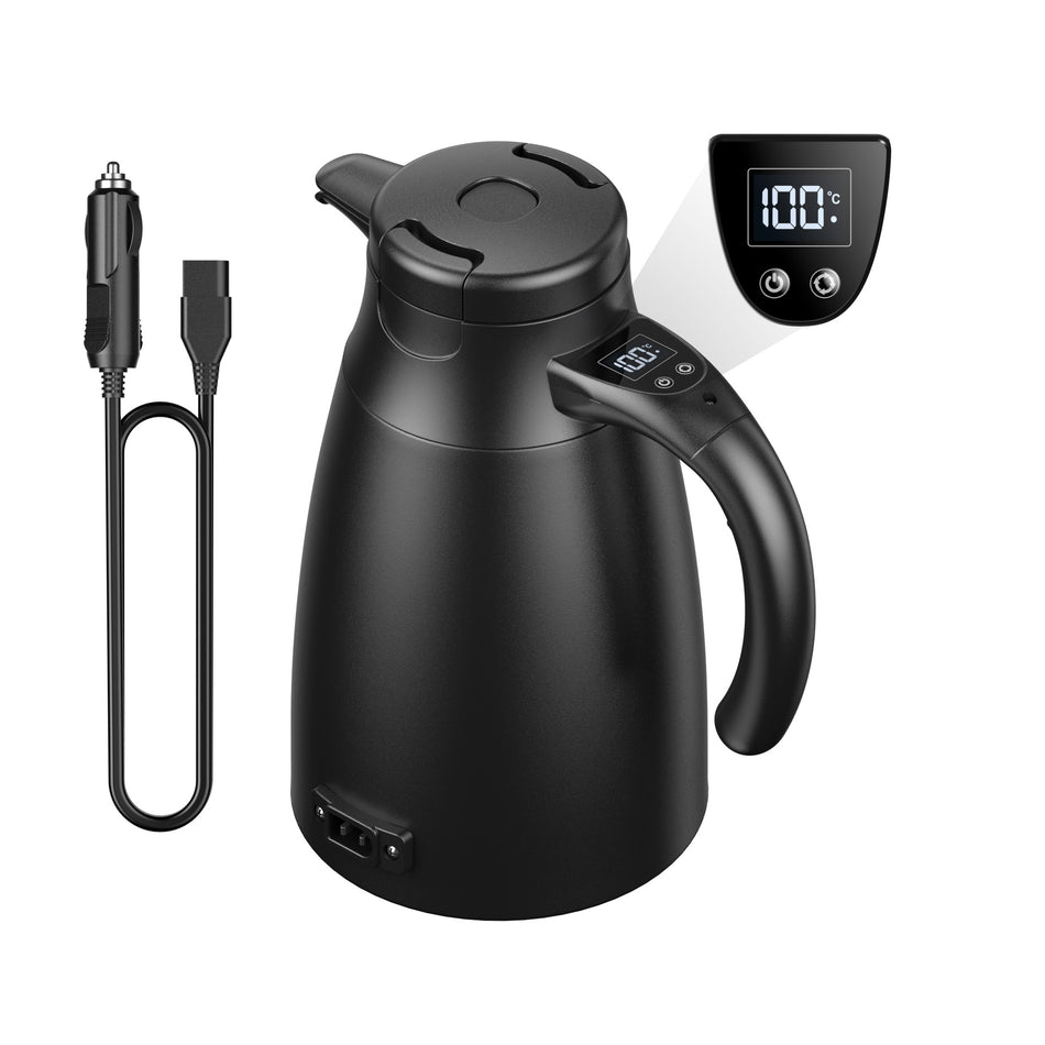 12V/24V Car Electric Kettle for Boiling Water 1.2L