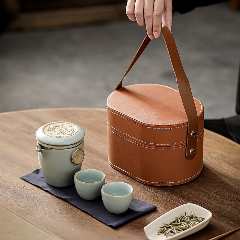 Travel Kung Fu Tea Set – Japanese Style Holiday Gift