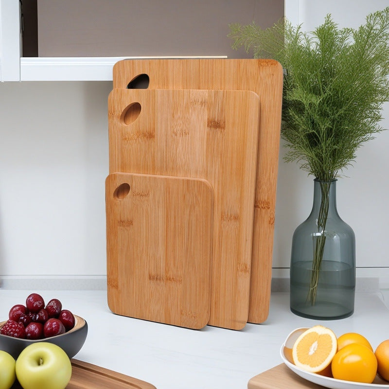 Solid Wood Cutting Board – Vertical Bamboo Kitchen Board