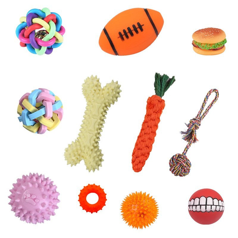 Bite-Resistant Puppy Molar Relief Dog Toys | Bear & Teddy