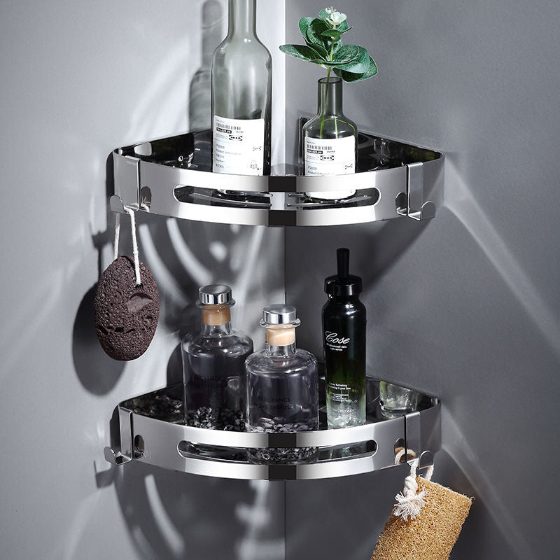 Wall-Mounted Tripod Toilet Storage Rack