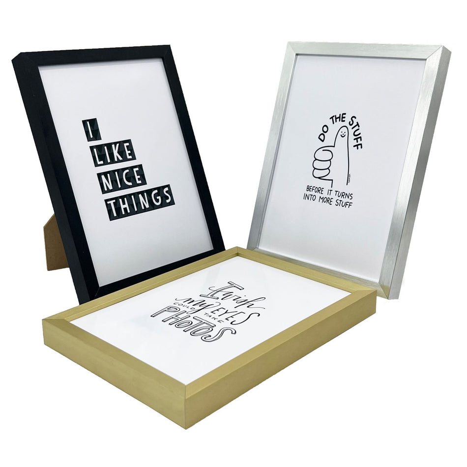 Aluminum Alloy Photo Frame – A4, A3 & 10-inch Display