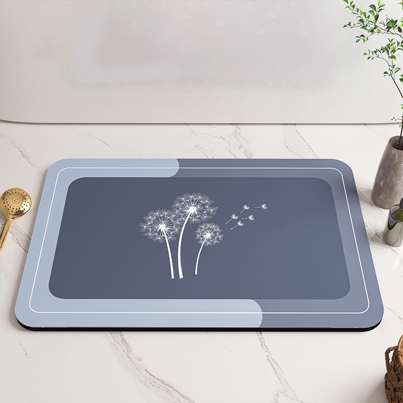Diatom Mud Bathroom Absorbent Floor Mat – Quick-Drying Non-Slip Light Luxury Toilet Door Mat, Entrance Bathroom Carpet
