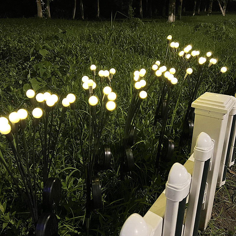 Solar Firefly Lawn Lamp for Garden & Courtyard