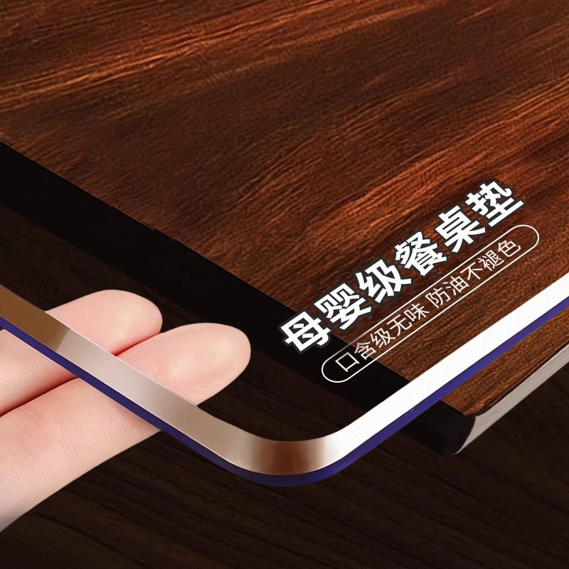 Transparent Soft Glass PVC Table Mat