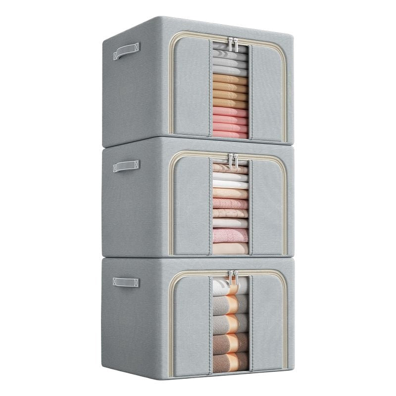 Thickened Fabric Clothes Storage Box – Large-Capacity Wardrobe Organizer for Quilts & Clothing