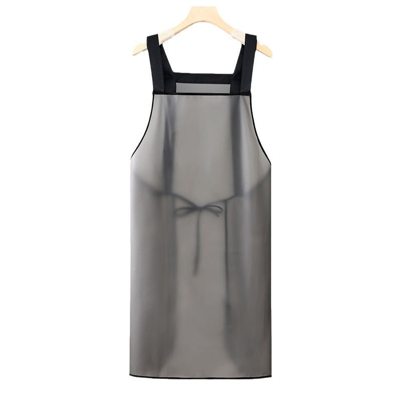Transparent TPU Waterproof Apron for Women