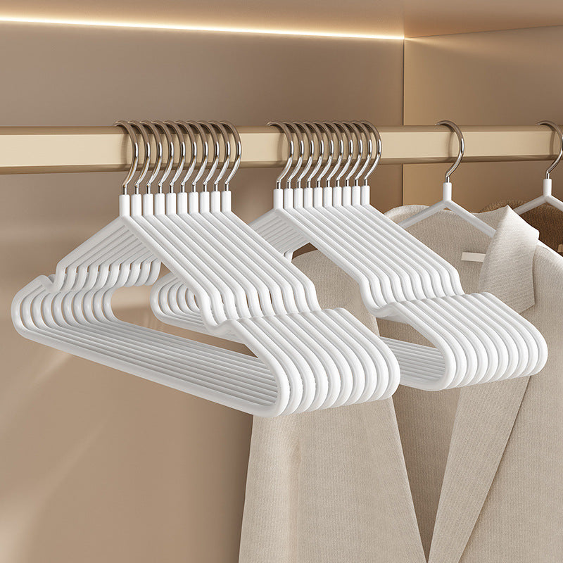 Extra Thick Traceless Plastic Clothes Hanger (10 pc)
