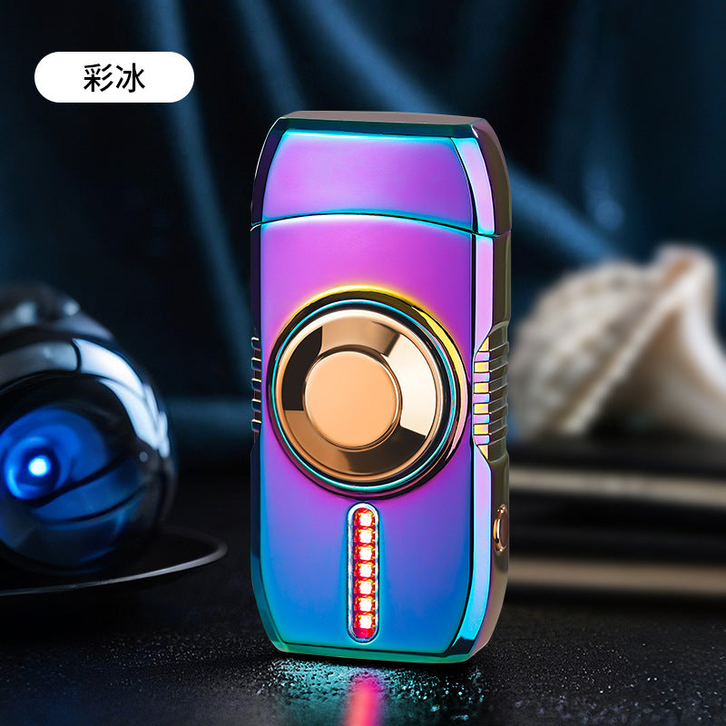 Fingertip Gyro Sensor Colorful Lighter Windproof