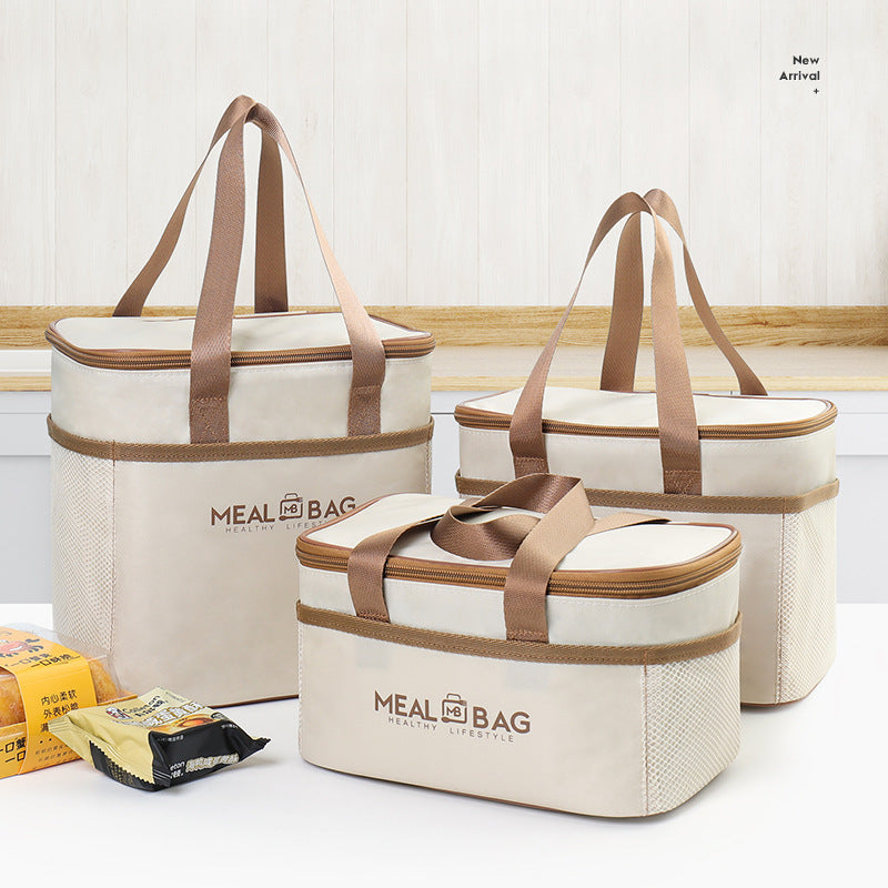 Thick Foil Waterproof Meal Bag with Rice Wrap