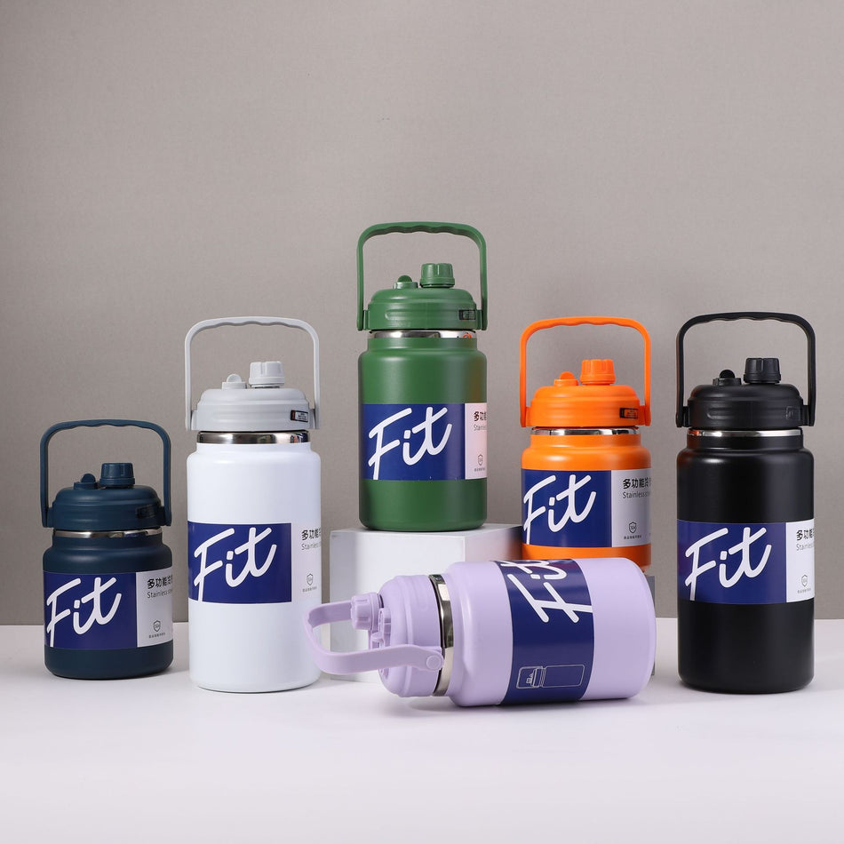 Stainless Steel Beer-Look Thermos – Cross-Border Trend