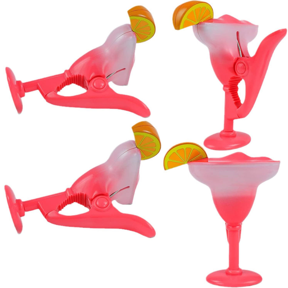 Creative Pink Animal Towel Clips Cute Beach Bath Clips